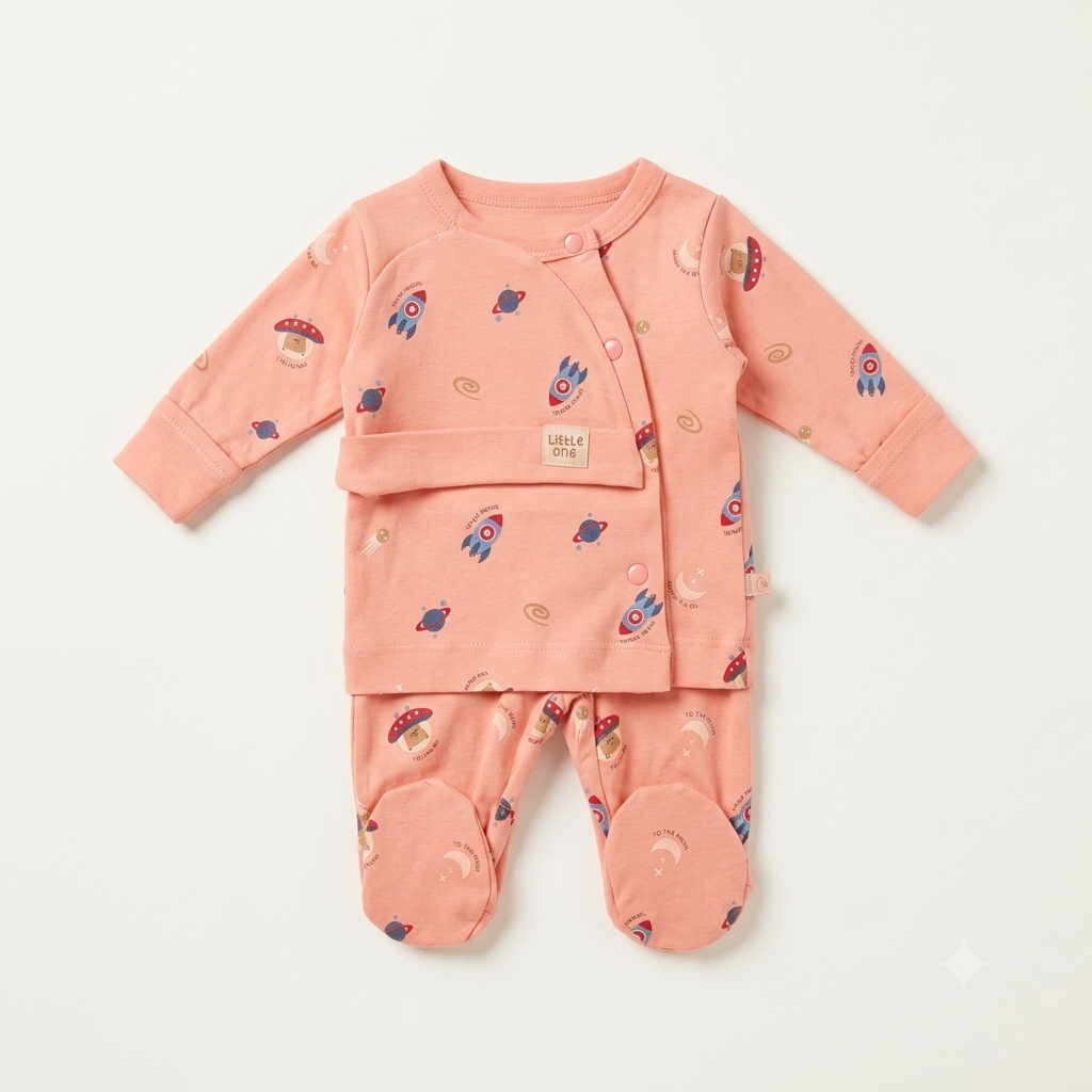 Organic Comfort Newborn Layette Trio for New Born