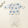 Organic Cotton Elephant Motif Angrakha & Dhoti