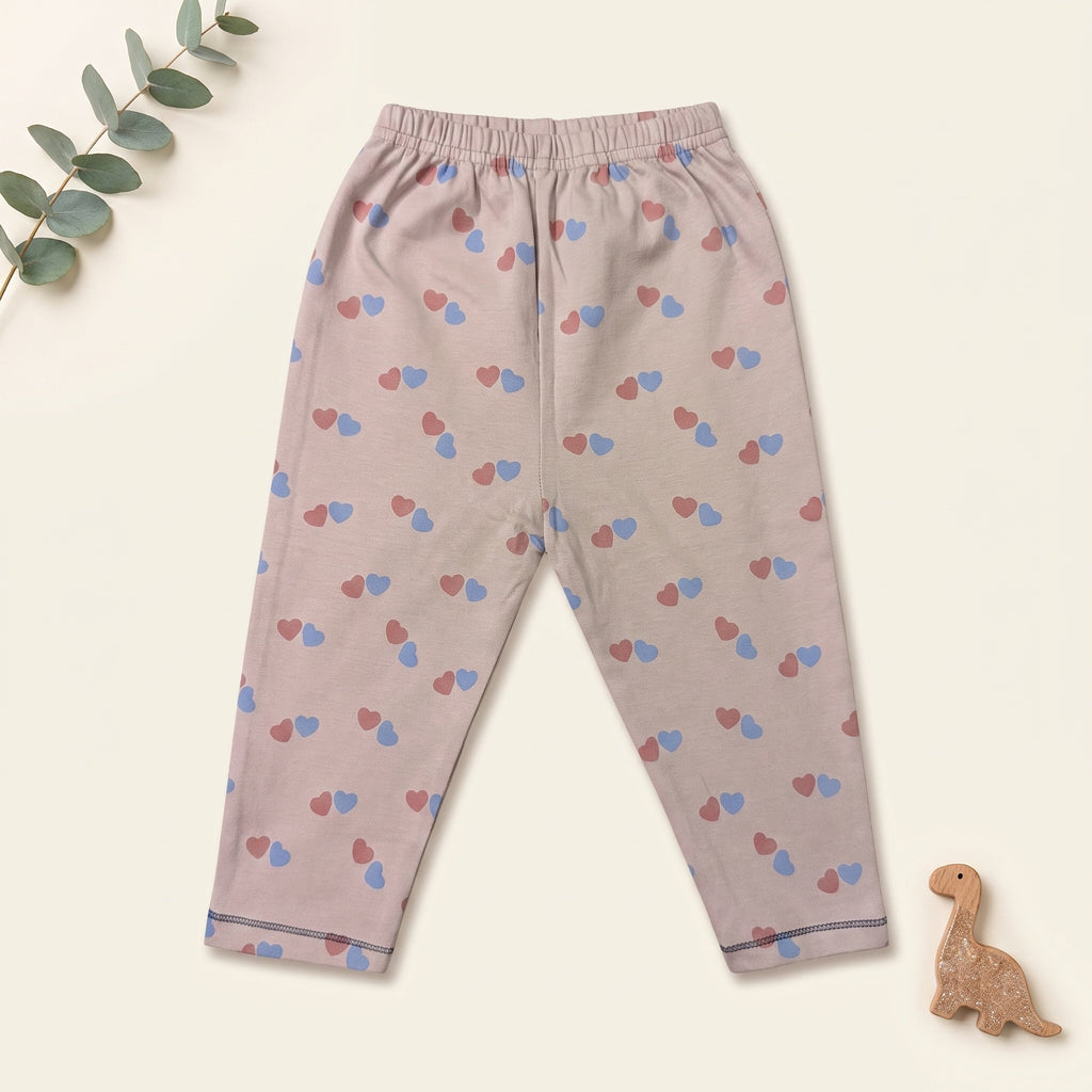 Premium Cotton Infant Girls Top Bottom Set