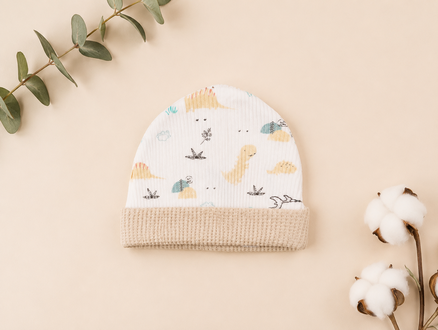 Ribbed Dino Layette Set