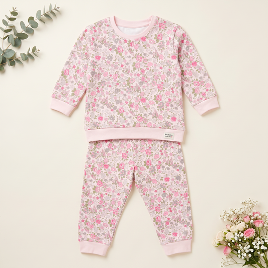 Sweet Petal Sweatshirt & Pant Set