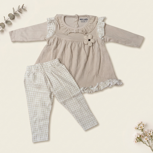 Whimsical Woodland Frock & Leggings Set