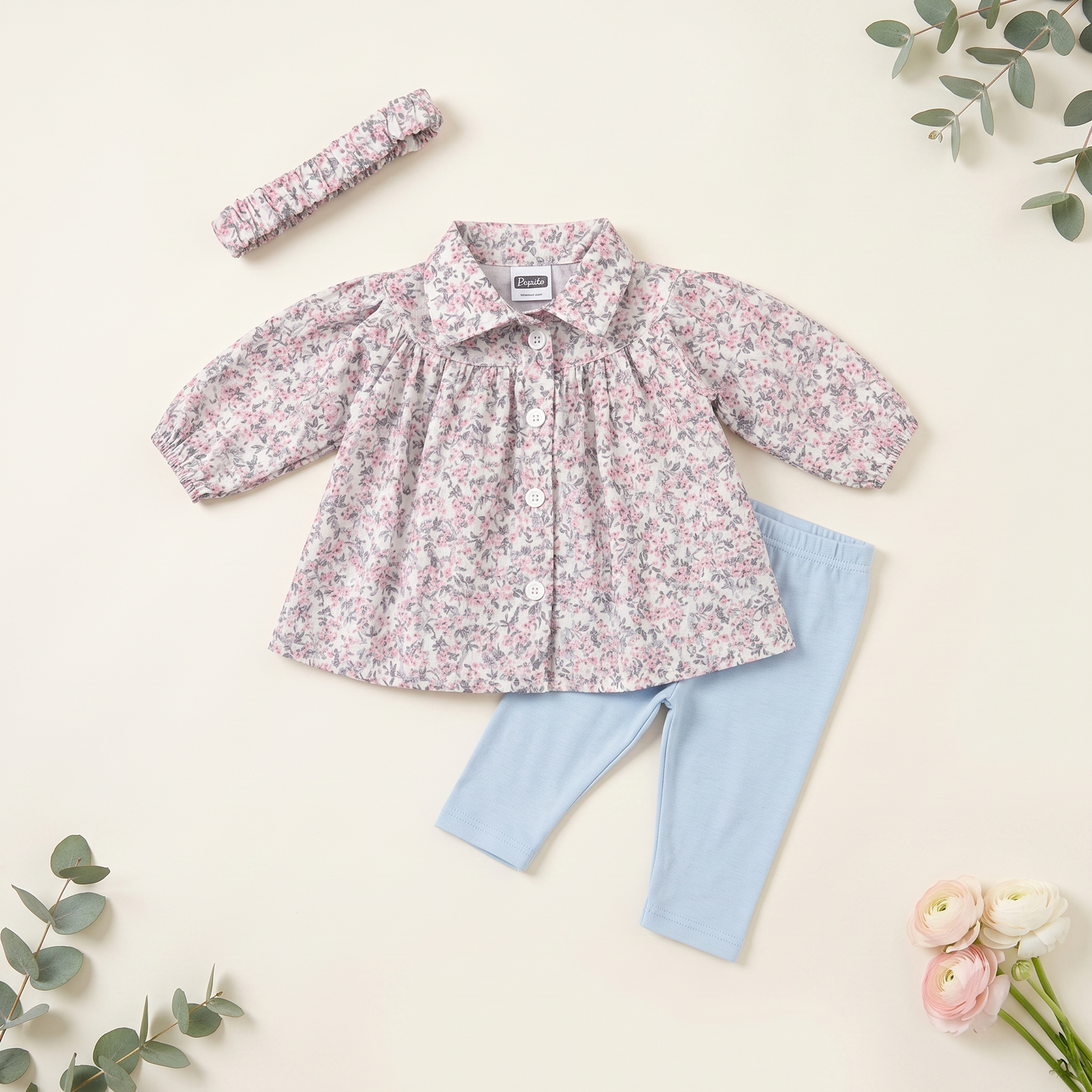 Meadow Bloom Seersucker 3-Piece Set