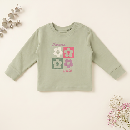 Floral Interlock Pyjama Set