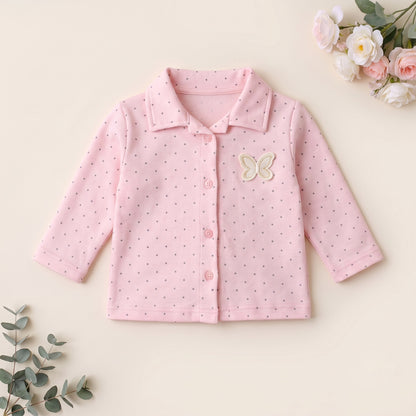 Sweet Butterfly Drop Needle Pyjama Set