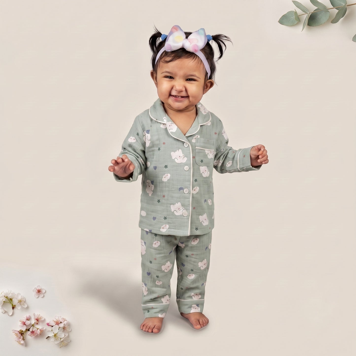 Dreamy Clouds Cotton Sleepwear