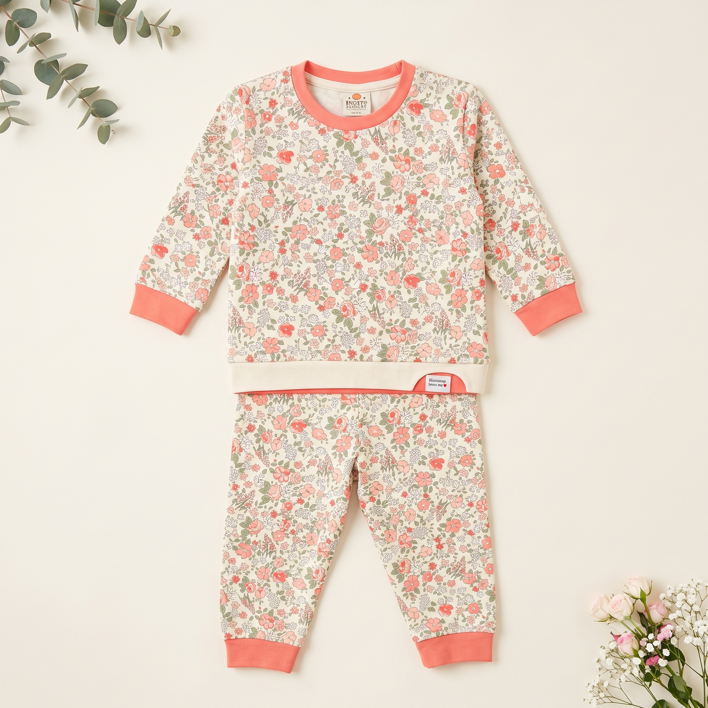 Sweet Petal Sweatshirt & Pant Set