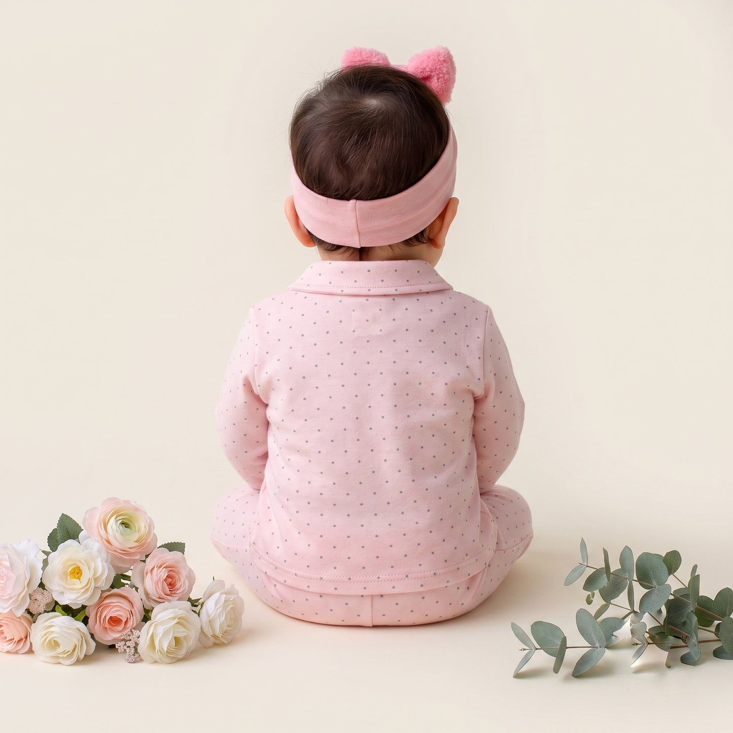 Sweet Butterfly Drop Needle Pyjama Set