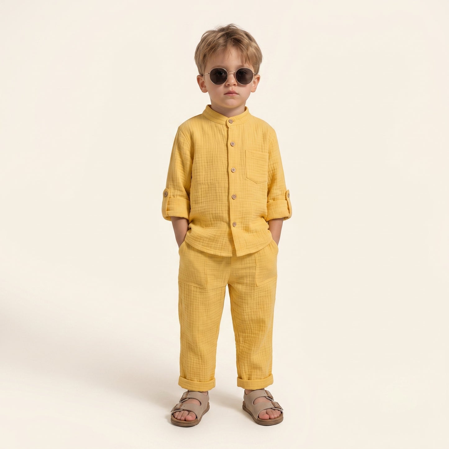 Marigold Muslin Co-ord Set