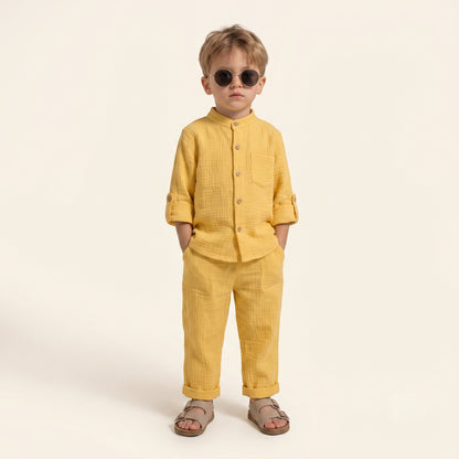 Marigold Muslin Co-ord Set