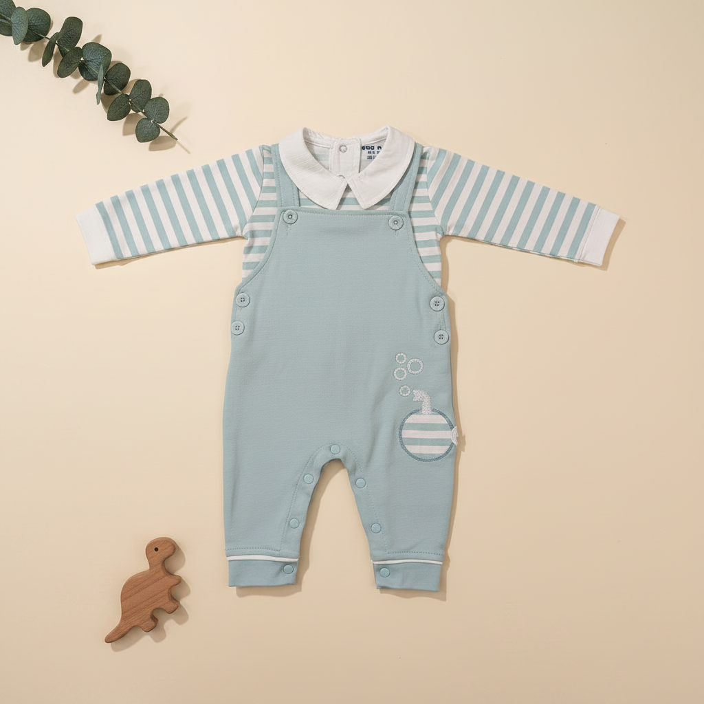 Little Sprouts Dungaree Set