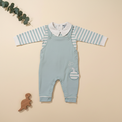 Little Sprouts Dungaree Set