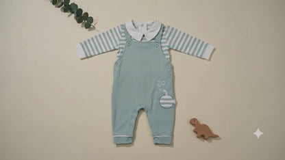 Little Sprouts Dungaree Set